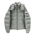 Moncler Maya Hooded Down Puffer – Gray