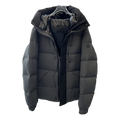 Moncler Color-Block Puffer Jacket with Contrast Hood
