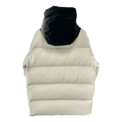 Moncler Color-Block Puffer Jacket with Contrast Hood