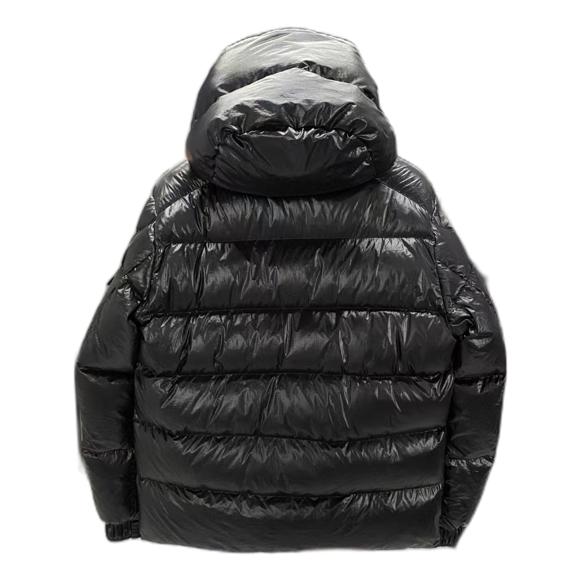 Moncler Maya 70th Anniversary Glossy Hooded Down Puffer