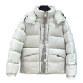Moncler Double-Zip Hooded Puffer Jacket – Off White