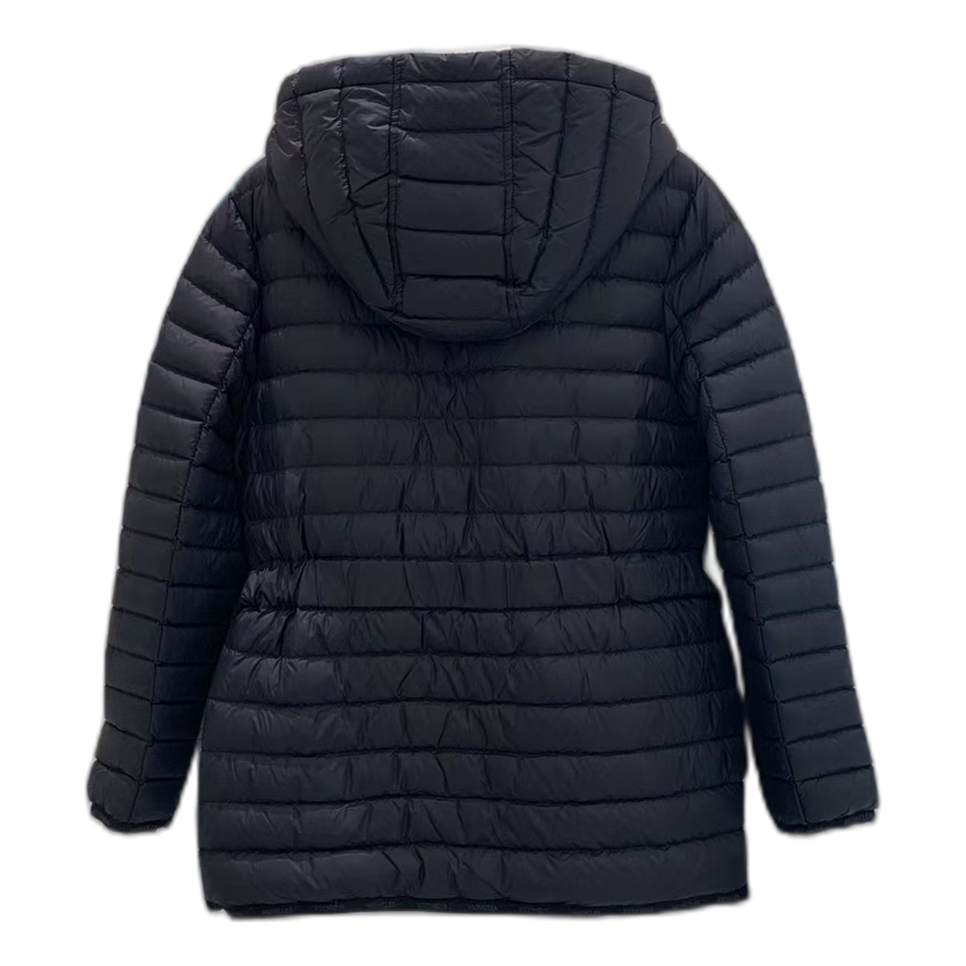 Moncler Oredon Belted Hooded Down Puffer – Black