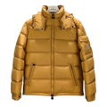 Moncler Maya Hooded Down Puffer – Yellow