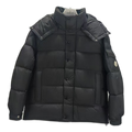 Moncler Matte Snap-Front Hooded Down Puffer