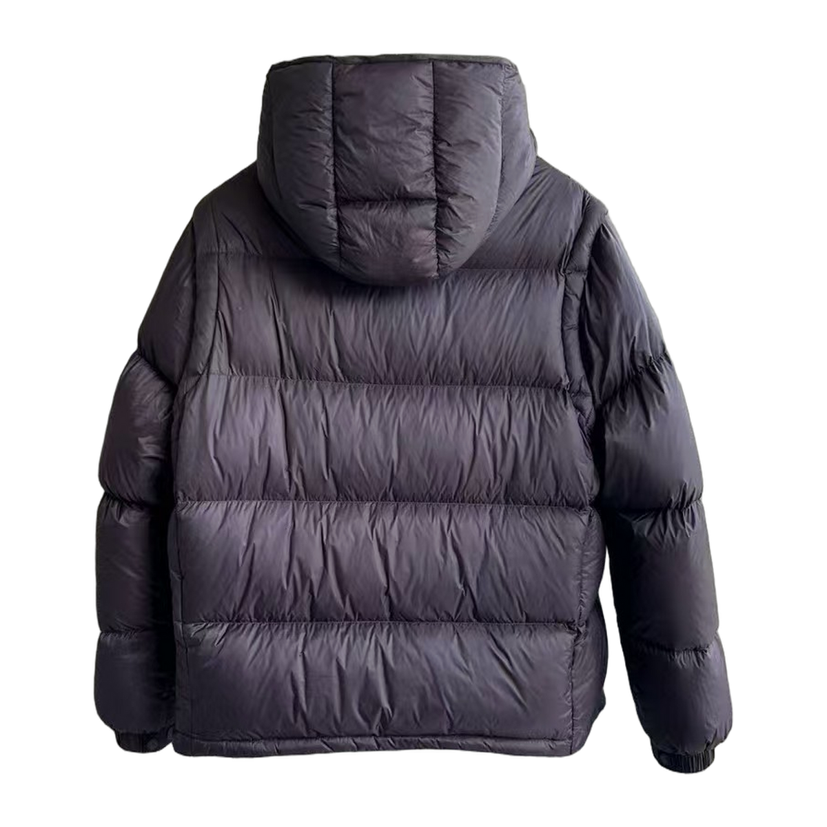 Moncler Cyclone Convertible Down Jacket in Black