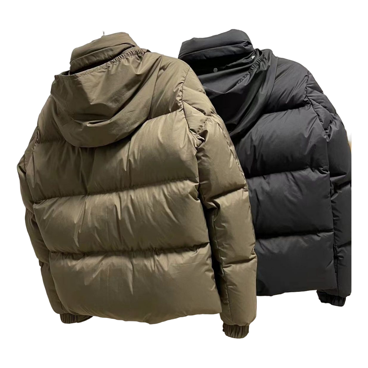 Moncler Tonal-Patch Wide-Quilt Hooded Puffer Jacket