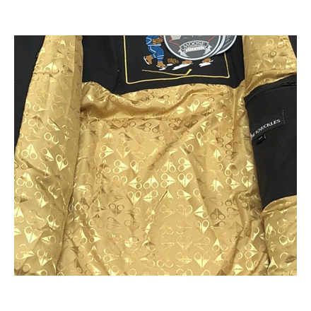 Moose Knuckles Gold 3Q Coyote Fur-Trim Down Puffer – Black
