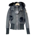 Moose Knuckles Debbie Fur-Trim Bomber Jacket