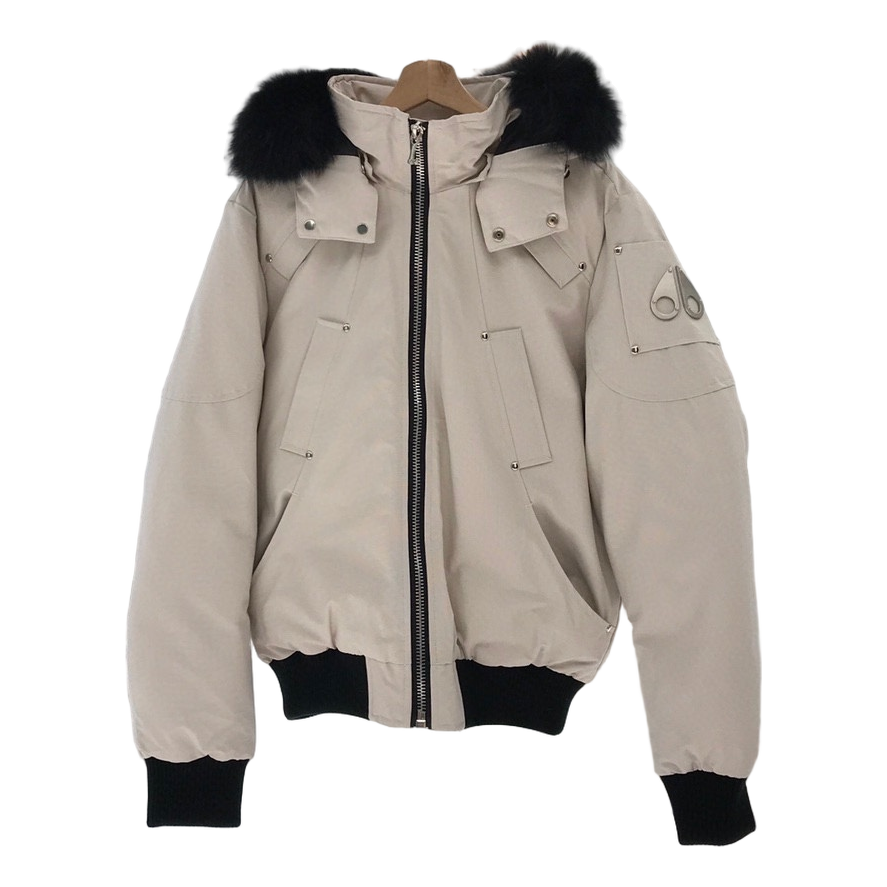Moose Knuckles Ballistic Fur-Trim Bomber Jacket