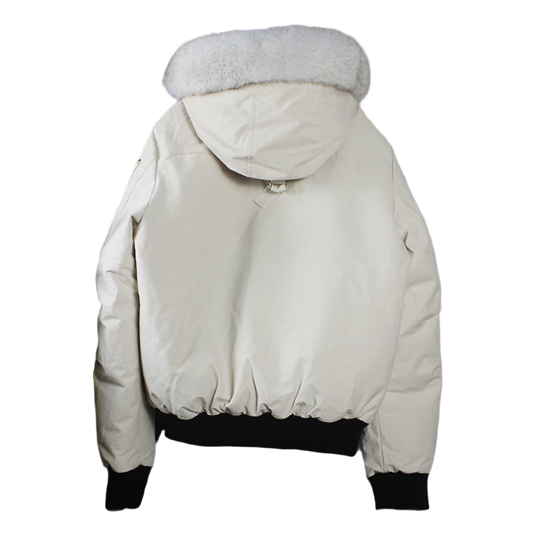 Moose Knuckles Ballistic Fur-Trim Bomber Jacket