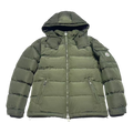 Moncler Maya Matte Hooded Puffer Jacket – Olive Green