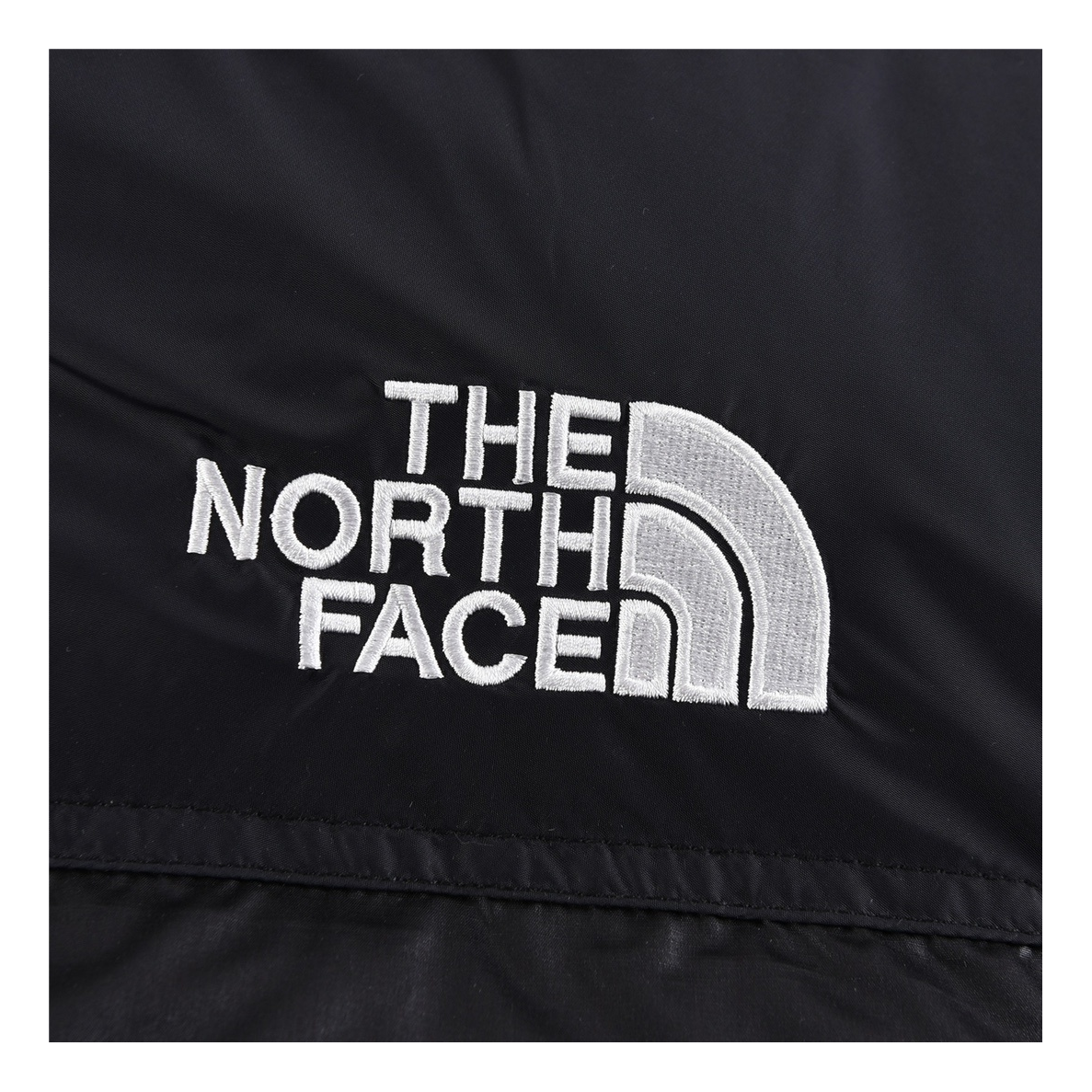 The North Face Contrast-Panel Stand-Collar Puffer Jacket