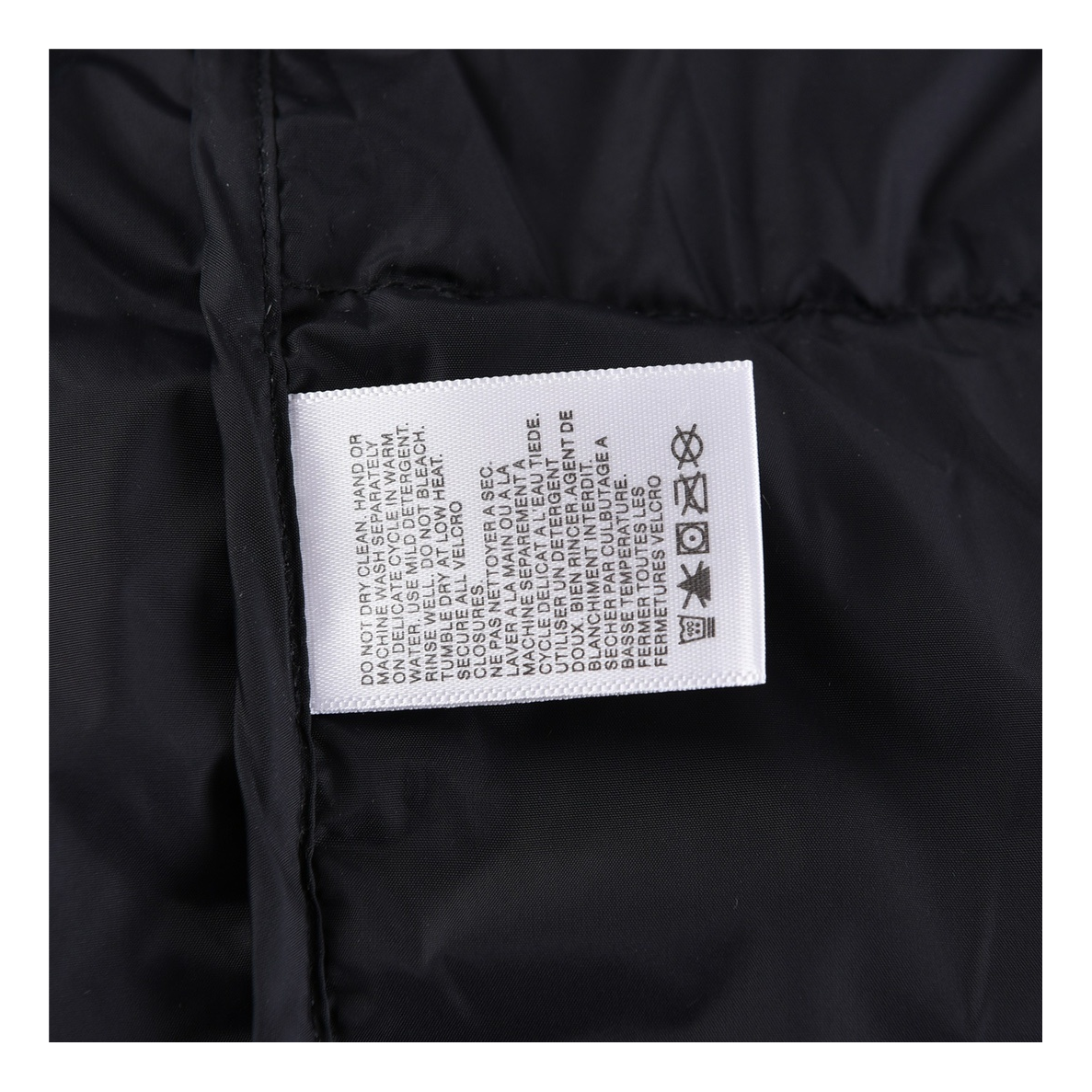 The North Face Contrast-Panel Stand-Collar Puffer Jacket